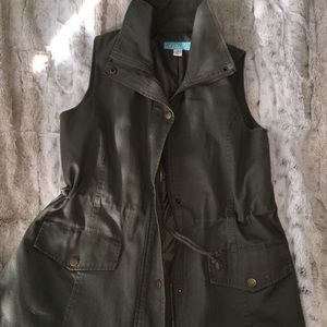 Francesca’s army vest